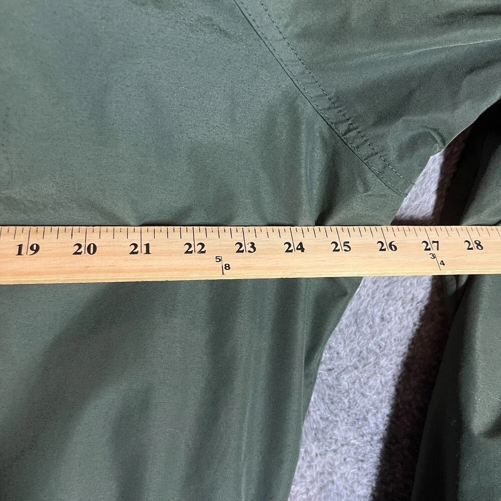 Vintage North Face Jacket Mens XL Green Goretex Made in USA Mountain Parka Hood